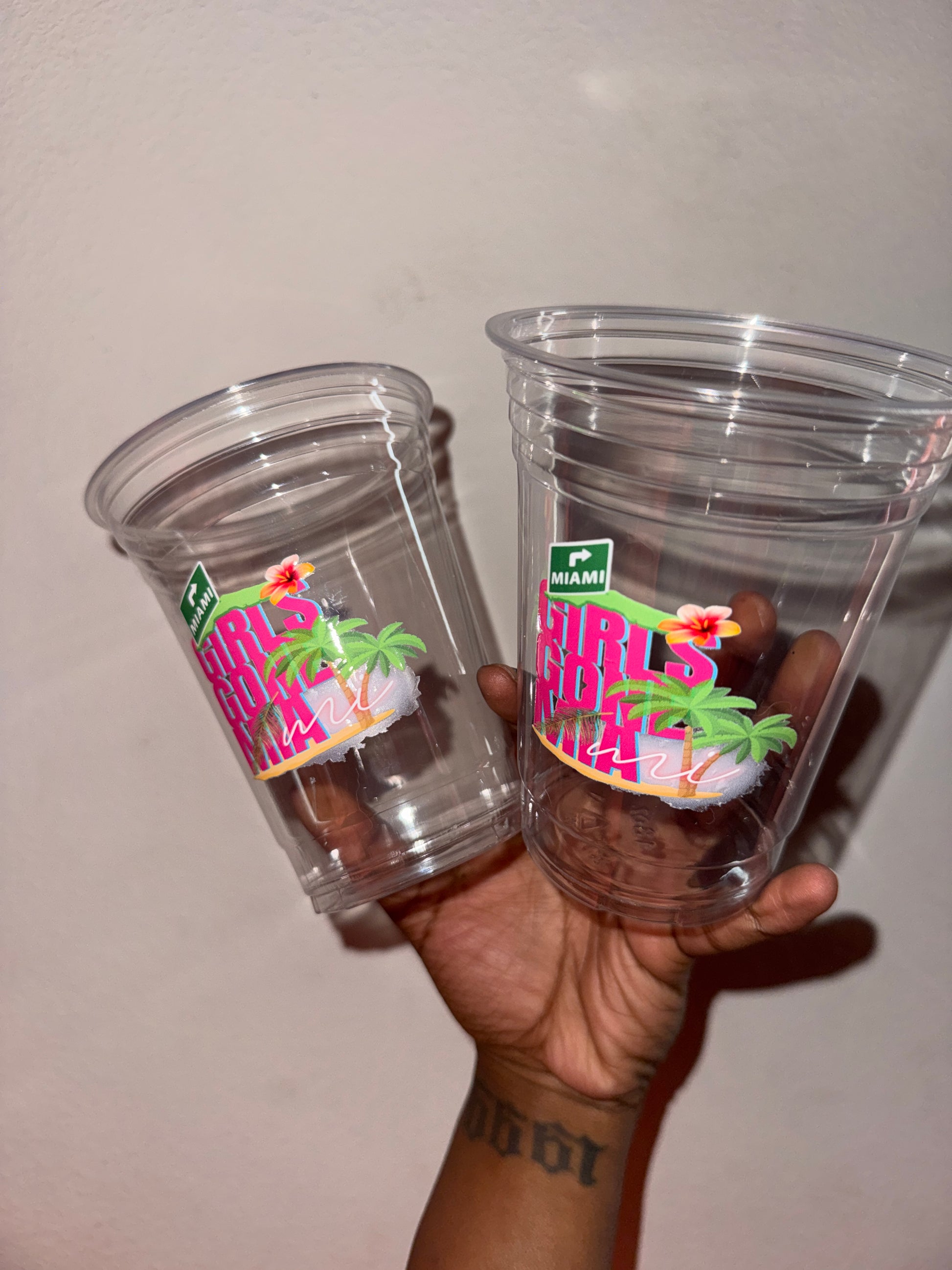 Plastic Disposable Cups